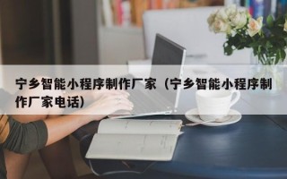 五指山宁乡智能小程序制作厂家（宁乡智能小程序制作厂家电话）